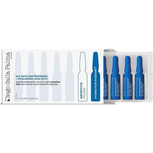 Diego dalla Palma Hydration Passion Filler Anti Wrinkle Shock Treatment Ampoules 10.5 ml