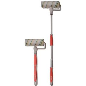 Nespoli N960820318C Extenso Telescoopsteel 36/77 cm + rol voor muurschilderen, 18 cm, meerkleurig