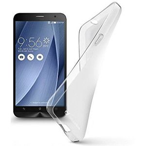 Cellular Line CSHAPECASUSZEN25T Shape beschermhoes van rubber voor Asus Zenfone 5, transparant