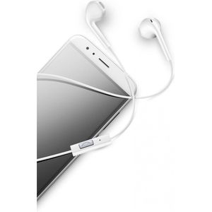 Cellularline Stemcapsules (ANC, Bedraad), Koptelefoon, Wit