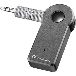 Cellularline Audio-ontvanger (Ontvanger - Bluetooth Audio-adapter - Zwart