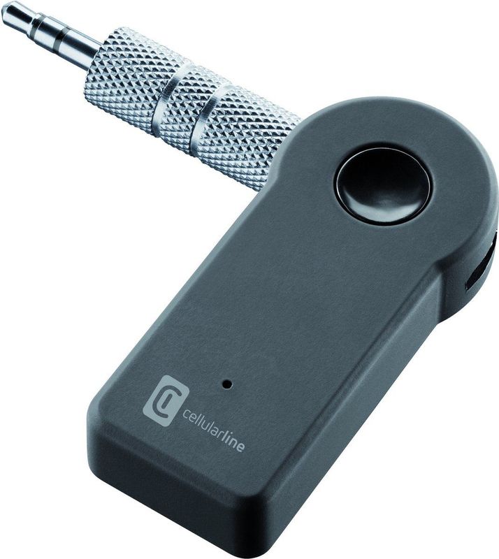 Cellular Line - Receiver Jack 3.5 - Zwart - Geschikt voor Auto's zonder Bluetooth