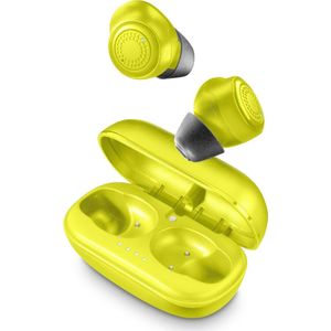 Cellularline Petit (5.50 h, Draadloze), Koptelefoon, Geel
