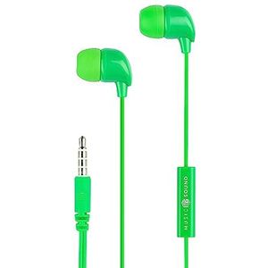 Music Sound 8018080359842 Headset Bedraad In-ear Oproepen/muziek Groen