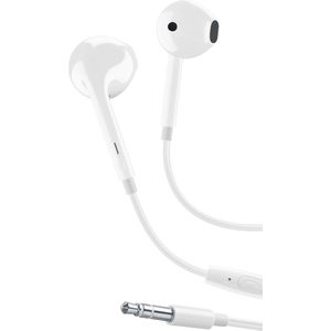 Cellularline Muziekgeluid Oortelefoon Capsule (Bedraad), Koptelefoon, Wit