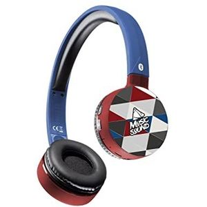 Music Sound 8018080372759 Headset Draadloos Hoofdband Oproepen/muziek Bluetooth Meerkleurig