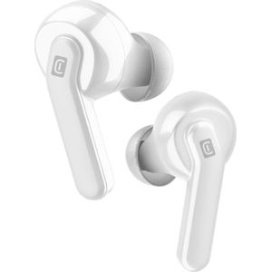 Cellularline SHEER Draadloze hoofdtelefoon met ANC-technologie,Wit (ANC, 7 h, Bedraad), Koptelefoon, Wit