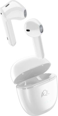 AQL - ESCAPE - Bluetooth Hoofdtelefoon - Wit - Oplaadhoes - 30 uur Playtime