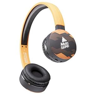 Music Sound | Fantasy Bluetooth Hoofdtelefoon | Supra-auriculaire Bluetooth Hoofdtelefoon - Uitschuifbare Hoofdband - Bediening op de Pads - Autonomie 20 Uur - Opladen 2 Uur - 10 Mt. - Fantasy Ground