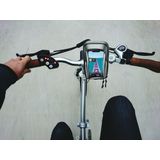 Cellularline - Rider Shield - Universele Waterdichte Smartphonehouder - Met Zonneklep - 360 Graden Draaibaar