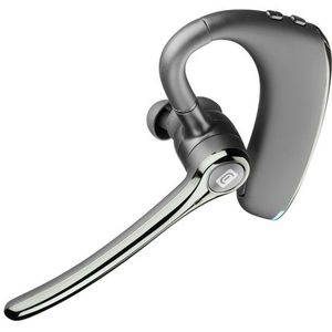 Cellularline - Fluent - Ergonomische Mono Bluetooth Hoofdtelefoon - Zwart - 25 Uur Looptijd