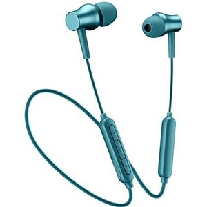AQL Savage Bluetooth-hoofdtelefoon voor mobiele telefoon met afstandsbediening en ingebouwde microfoon - Batterij met 95 mH - Muziekduur 10 uur - Opladen in 1,5 uur - Blauw
