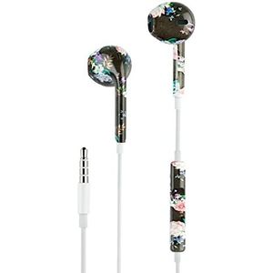 Music Sound | Fantasy capsule | hoofdtelefoon met kabel en microfoon - jack 3,5 mm - regenboogpatroon