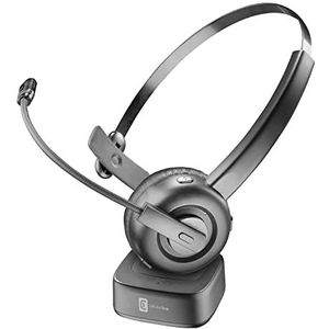Cellularline 8018080420672 Headset Draadloos Hoofdband Kantoor/callcenter Bluetooth Oplaadhouder Zwart