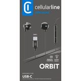 Cellularline USB-C Kopfhörer mit Mikrofon In-Ear-Kopfhörer