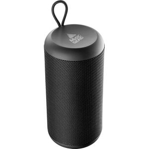 Music Sound Bluetooth Speaker 5.0 - Zwart - 20,5cm x 8cm x 8cm - Goede Geluidskwaliteit