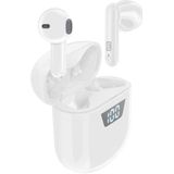 Cellularline - Seek - Bluetooth 5.0 Hoofdtelefoon - Wit - Oplaadhoes