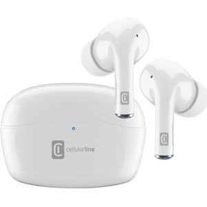 Cellularline - Vivid - Universeel - Bluetooth 5.0 HiFi Stereo Hoofdtelefoon - Wit