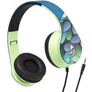 Music Sound | Hoofdband fantasy-kabel | on-ear hoofdtelefoon met uittrekbare kabel - jack 3,5 mm - patroon ""bloemblaadjes