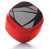 Music Sound Mini-luidspreker | mini-Bluetooth-luidspreker in zakformaat - 3 watt vermogen - kleur rood