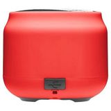 Music Sound Mini-luidspreker | mini-Bluetooth-luidspreker in zakformaat - 3 watt vermogen - kleur rood