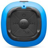 Music Sound Mini-luidspreker | mini-Bluetooth-luidspreker in zakformaat - 3 watt vermogen - kleur blauw