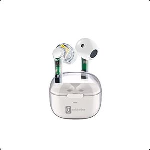 Cellularline 8018080448027 Headset Draadloos Hoofdband Oproepen/muziek Bluetooth Wit