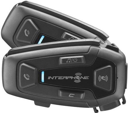U-com8R - Intercom - Zwart - Mesh-technologie - Bluetooth 5.2
