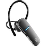 Cellularline - SLEEK - Ergonomische Mono Bluetooth Hoofdtelefoon - Zwart - Talk Time 5,5 uur