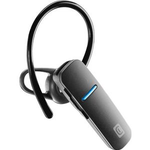 Cellularline - SLEEK - Ergonomische Mono Bluetooth Hoofdtelefoon - Zwart - Talk Time 5,5 uur