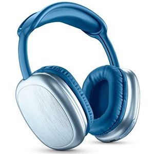 Music Sound Bluetooth hoofdtelefoon MAXI2 | on-ear Bluetooth 5.0 - Play Time 22h - Oplaadtijd 1,5h - geïntegreerde microfoon - bedieningselementen op het paviljoen en verstelbare hoofdband, blauw