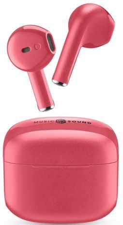 Cellularline - Hark - Koptelefoon - Roze - Draadloze Bluetooth in-ear Oordopjes