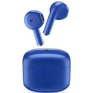 Cellularline - Hark - Koptelefoon - Blauw - Draadloos - 20 uur speeltijd