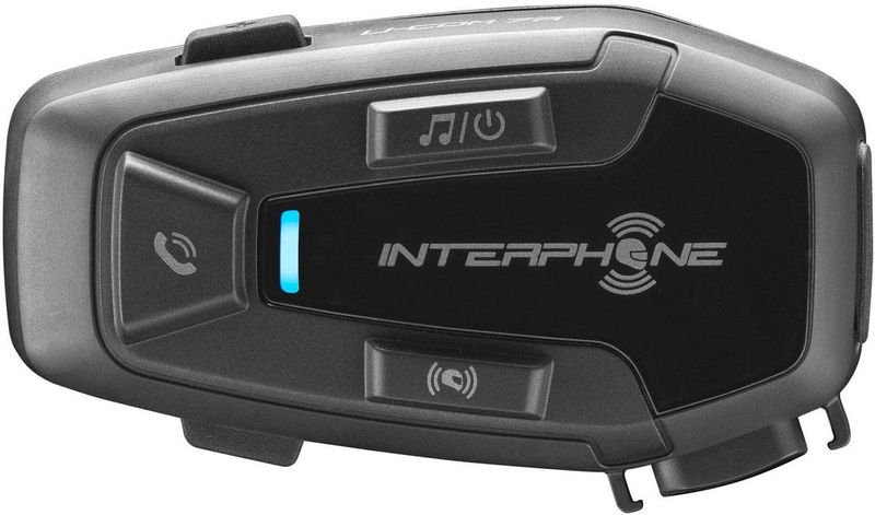 Interphone - U-Com 7R - Intercomsysteem - Zwart - Bluetooth 5.2