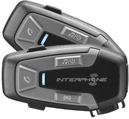 Interphone - U-Com 6R - Intercomsysteem - Zwart - Bluetooth 5.2