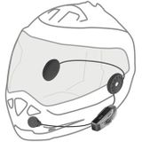 U-com 6R - Intercom - Zwart - Bluetooth 5.2 - 32 mm HD-luidsprekers