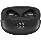 Cellularline - DOT - Draadloze Hoofdtelefoon - Zwart - Oplaadhoes met LED-display