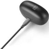 Cellularline - DOT - Draadloze Hoofdtelefoon - Zwart - Oplaadhoes met LED-display