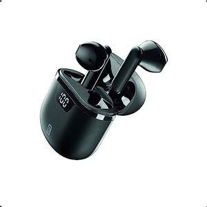 Cellularline - SEEK PRO - Draadloze Hoofdtelefoon - Zwart - Speeltijd 15 uur