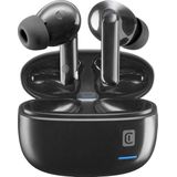 Cellularline - Eclipse - Draadloze In-Ear Hoofdtelefoon - Zwart - Bluetooth - Met ANC