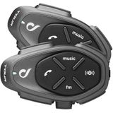 Interphone - Cellularline Tour HD - Intercom - Tweepersoonsverpakking - Zwart