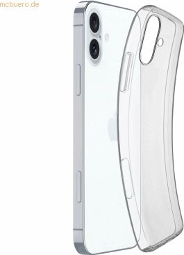 Cellularline Handyhülle »Fine Case für Apple iPhone 16«, Backcover, Schutzhülle, Handyschutzhülle, Case, Schutzcase, stoßfest