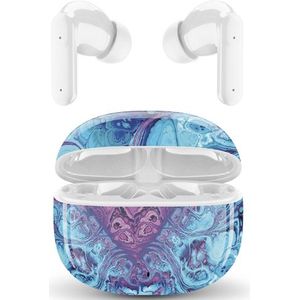 Music Sound - TWS Fantasy Bluetooth-hoofdtelefoon - In-ear design - Draadloos - Oplaadkoffer - Microfoon - Afspeeltijd tot 25 uur - Verkrijgbaar in vele kleuren en patronen