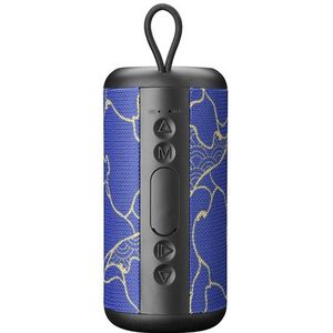Music - VERTICAL - Bluetooth Luidspreker - Blauw - 5W - 4 uur Accuduur