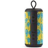 Music - Sound Verticale Luidspreker - Bluetooth - Geel Zwart Blauw - 5W