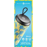 Music - Sound Verticale Luidspreker - Bluetooth - Geel Zwart Blauw - 5W