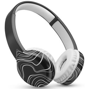 Music Sound BTMUSICSOUNDFAN241 (Geen ruisonderdrukking, 22 h, Draadloze), Koptelefoon, Wit, Zwart