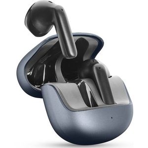 Cellularline 8018080490545 (ANC, 32 h, Draadloze), Koptelefoon, Zwart