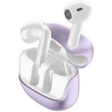 cellularline CALL PURELY Bluetooth hoofdtelefoon ENC, 4 microfoons, ENC ruisonderdrukking, 32 uur batterijduur, multipoint-verbinding, Easy-Pick-design, violet