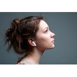 cellularline CALL PURELY Bluetooth hoofdtelefoon ENC, 4 microfoons, ENC ruisonderdrukking, 32 uur batterijduur, multipoint-verbinding, Easy-Pick-design, violet